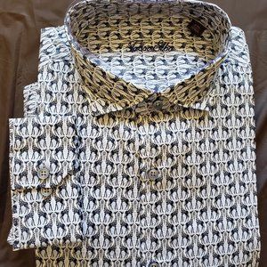 Tasso Elba Men's Dress Shirt XXL